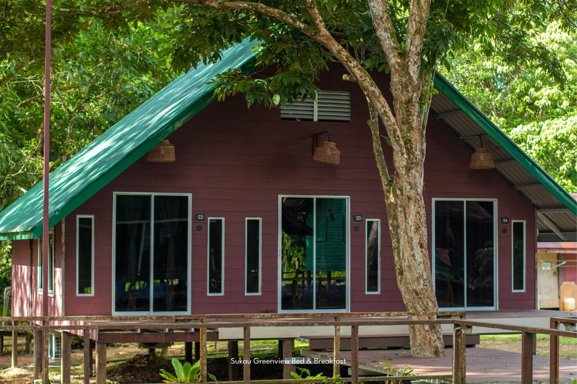 Sukau Greenview Bed & Breakfast Exterior foto